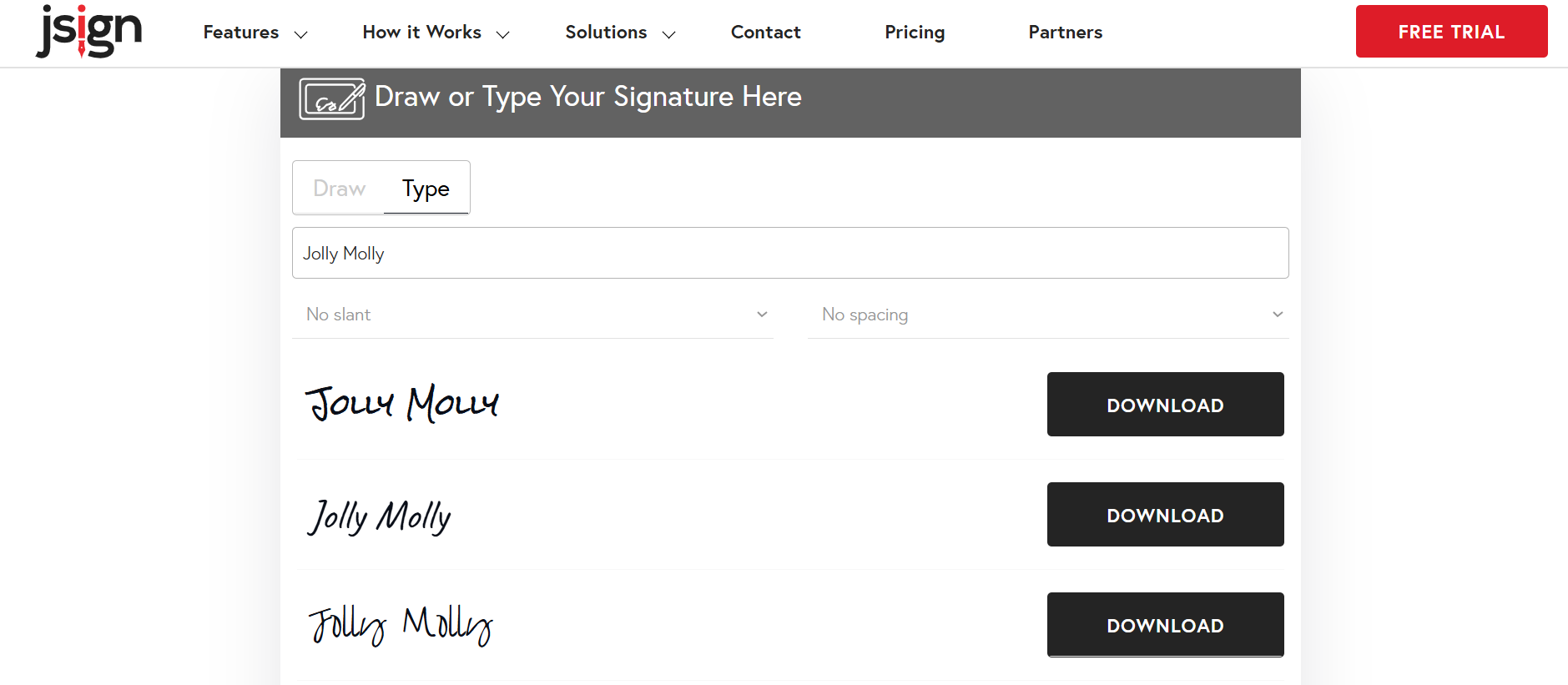 jSign