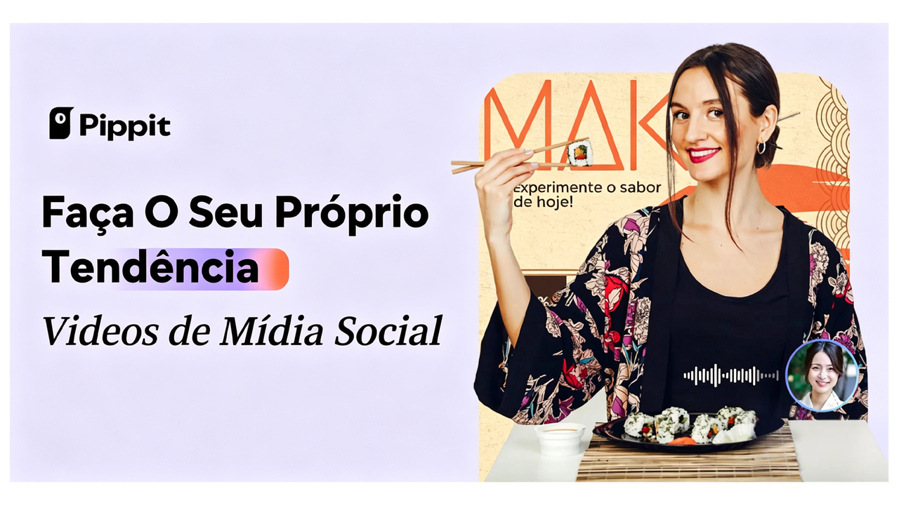 Vídeos de mídias sociais