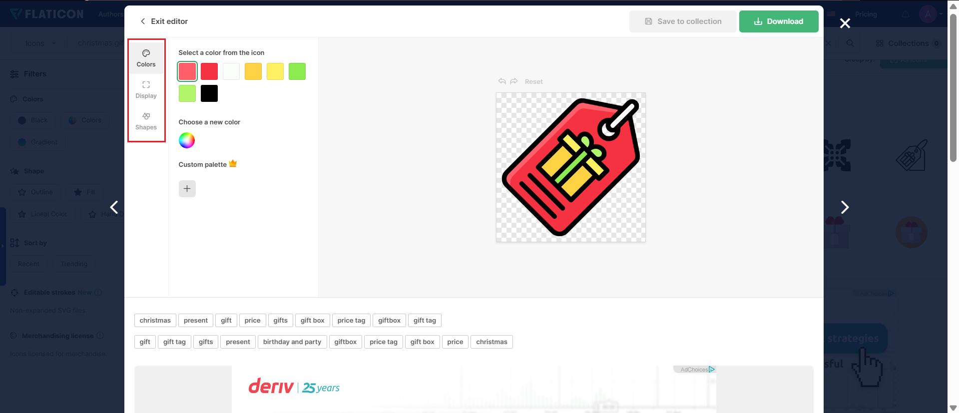 libreng Christmas tag na ipi-print
