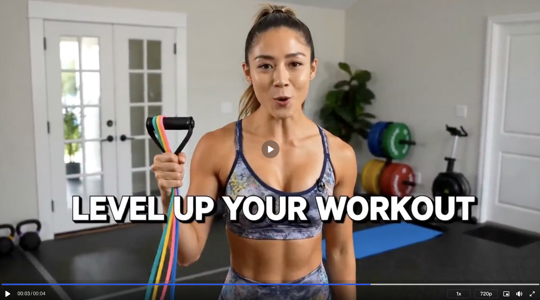 Video produs de fitness