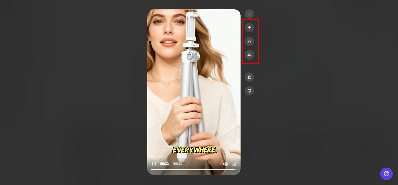 Exporter la vidéo