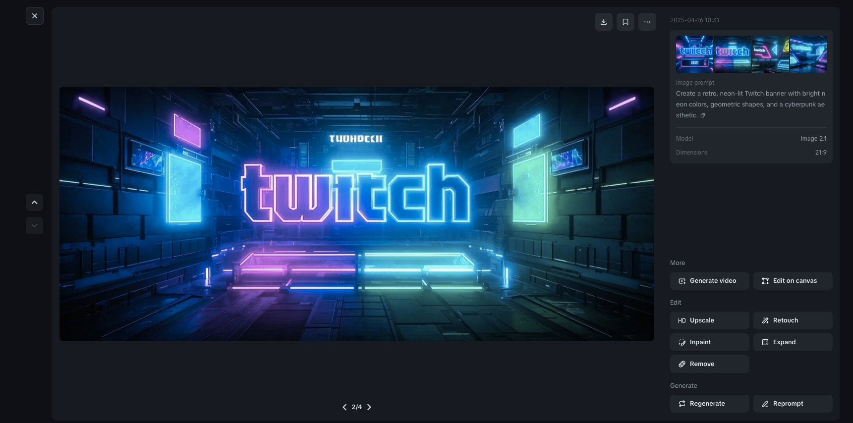 Text-to-image generator