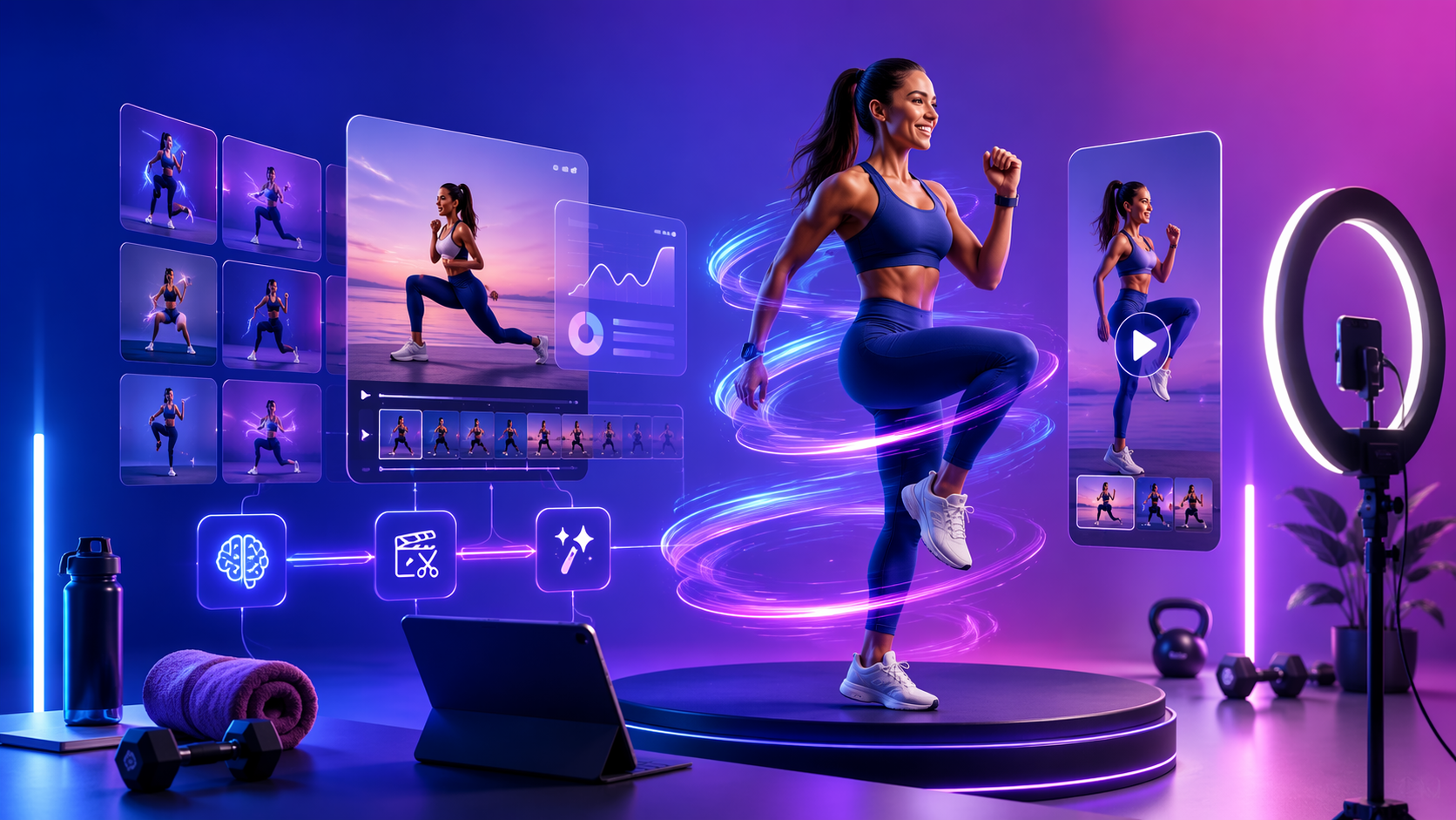 AI Trend Recap Videos premium AI social video workflow visual for Pippit creators
