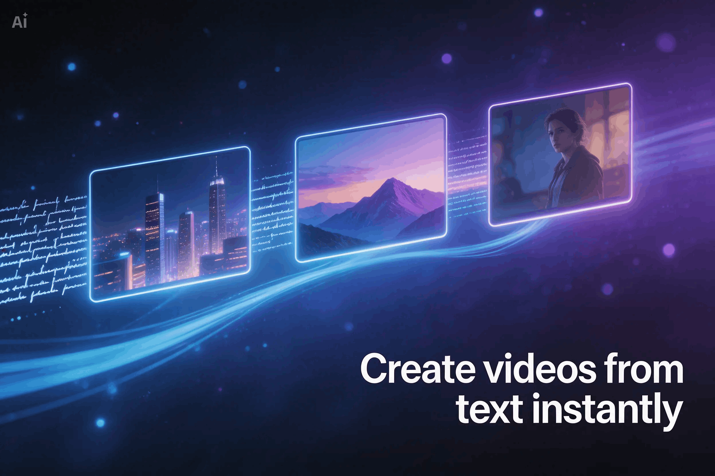 Tạo văn bản thành video AI