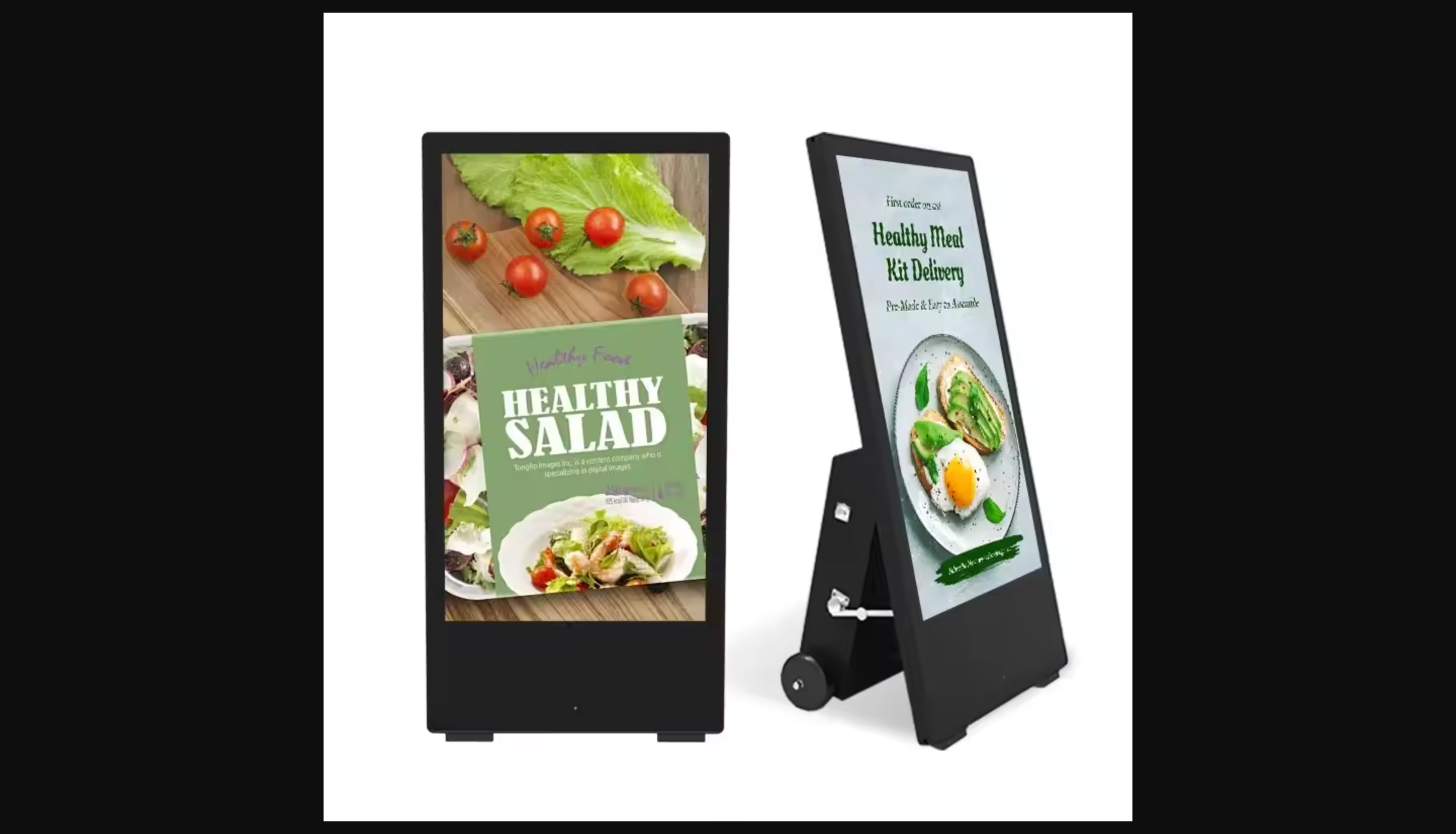 Poster design ideas for sales: Digital animation (for digital screens)