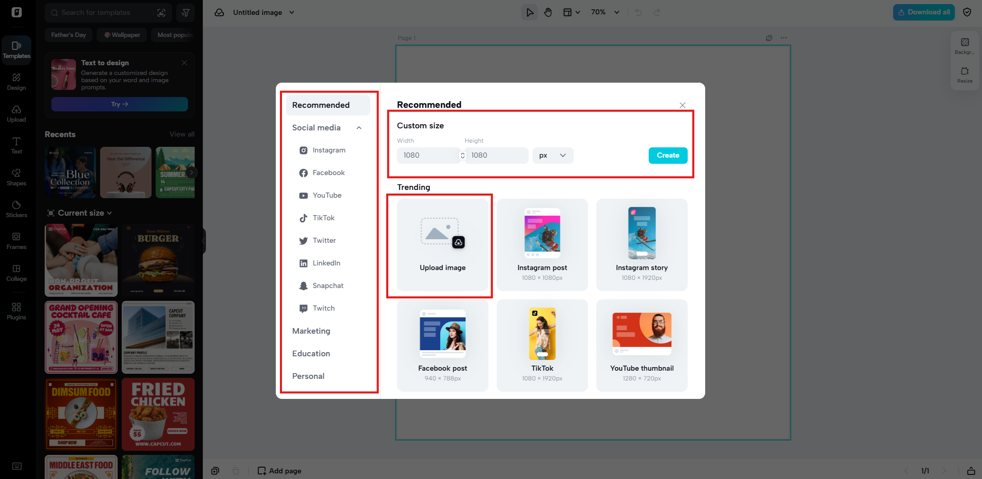 Escolha o tamanho de sua preferência