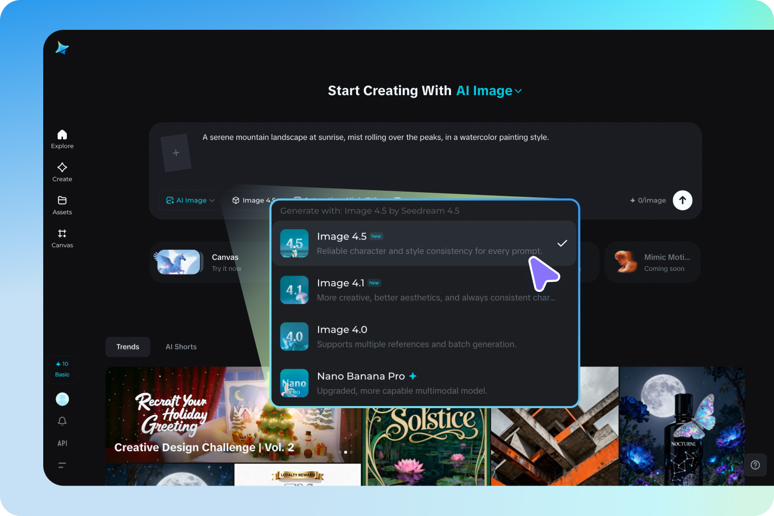 Künstliche intelligente Kunst