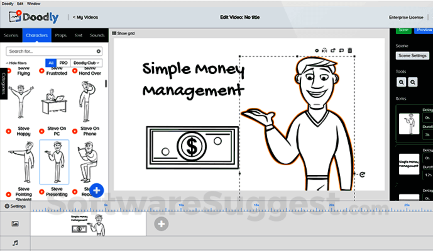 Ứng dụng Doodly là gì