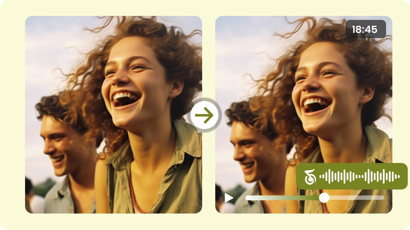 image to video maker with music