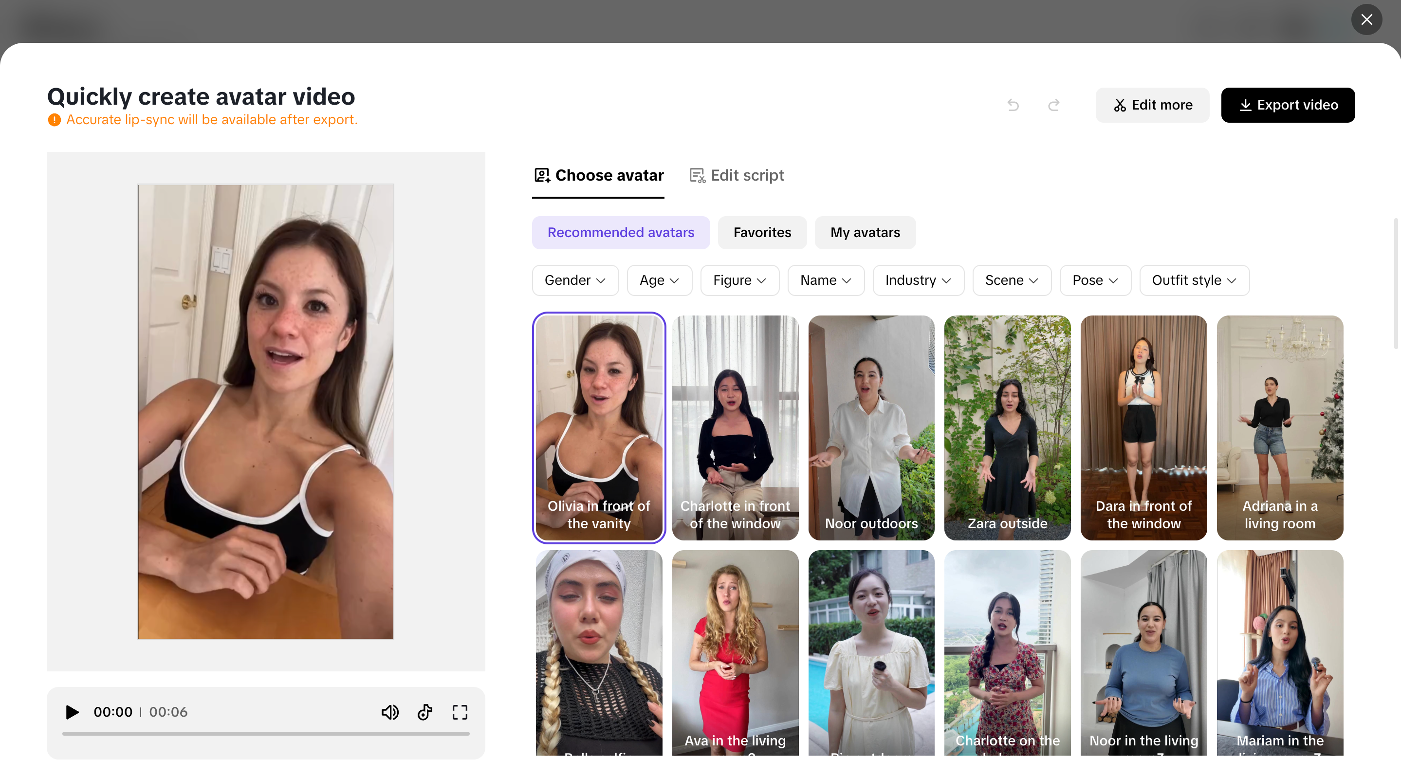 AI multilingual voice and avatars