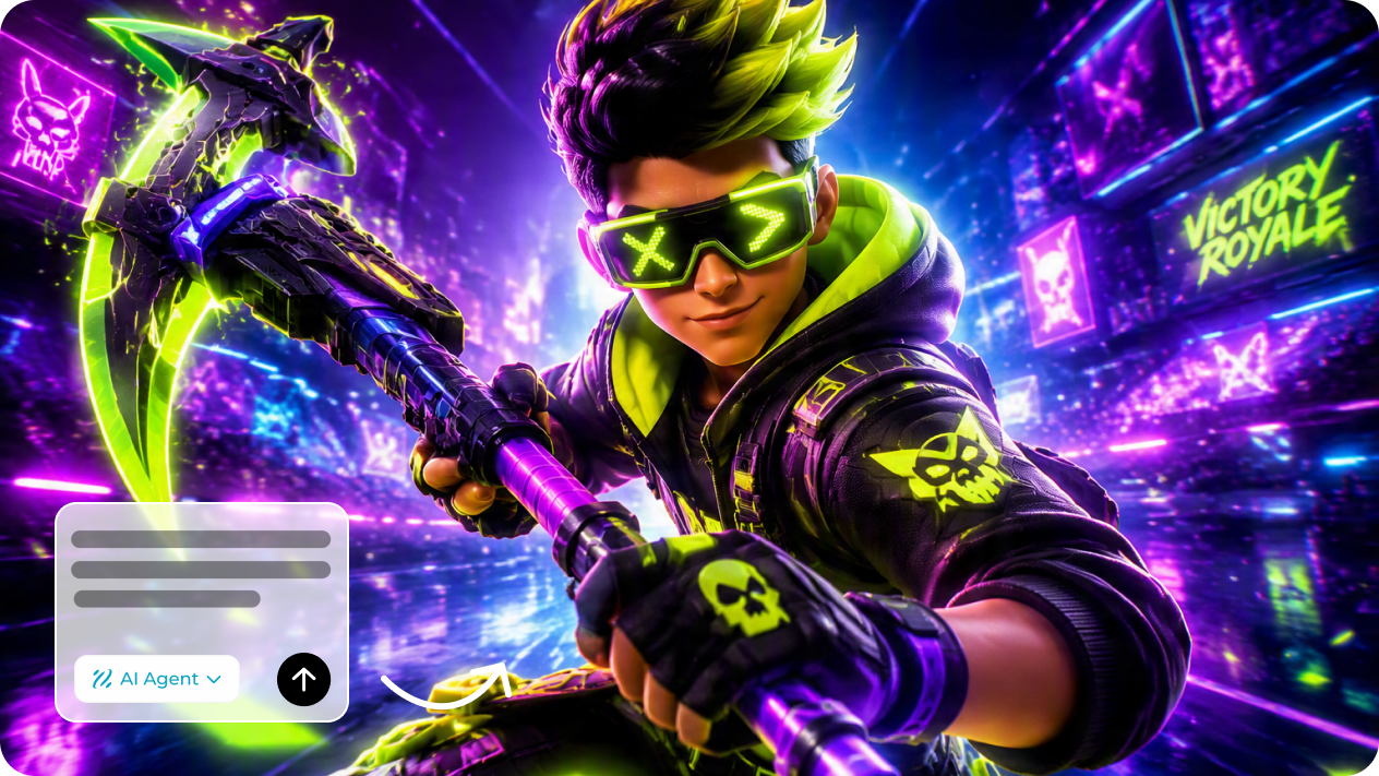 Generate your dream Fortnite avatar from text and images