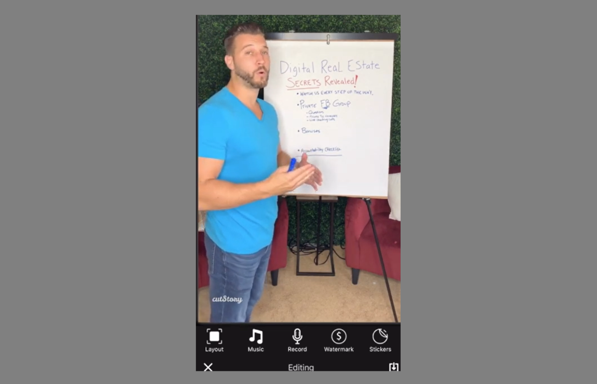 cutStory best mobile video editing app