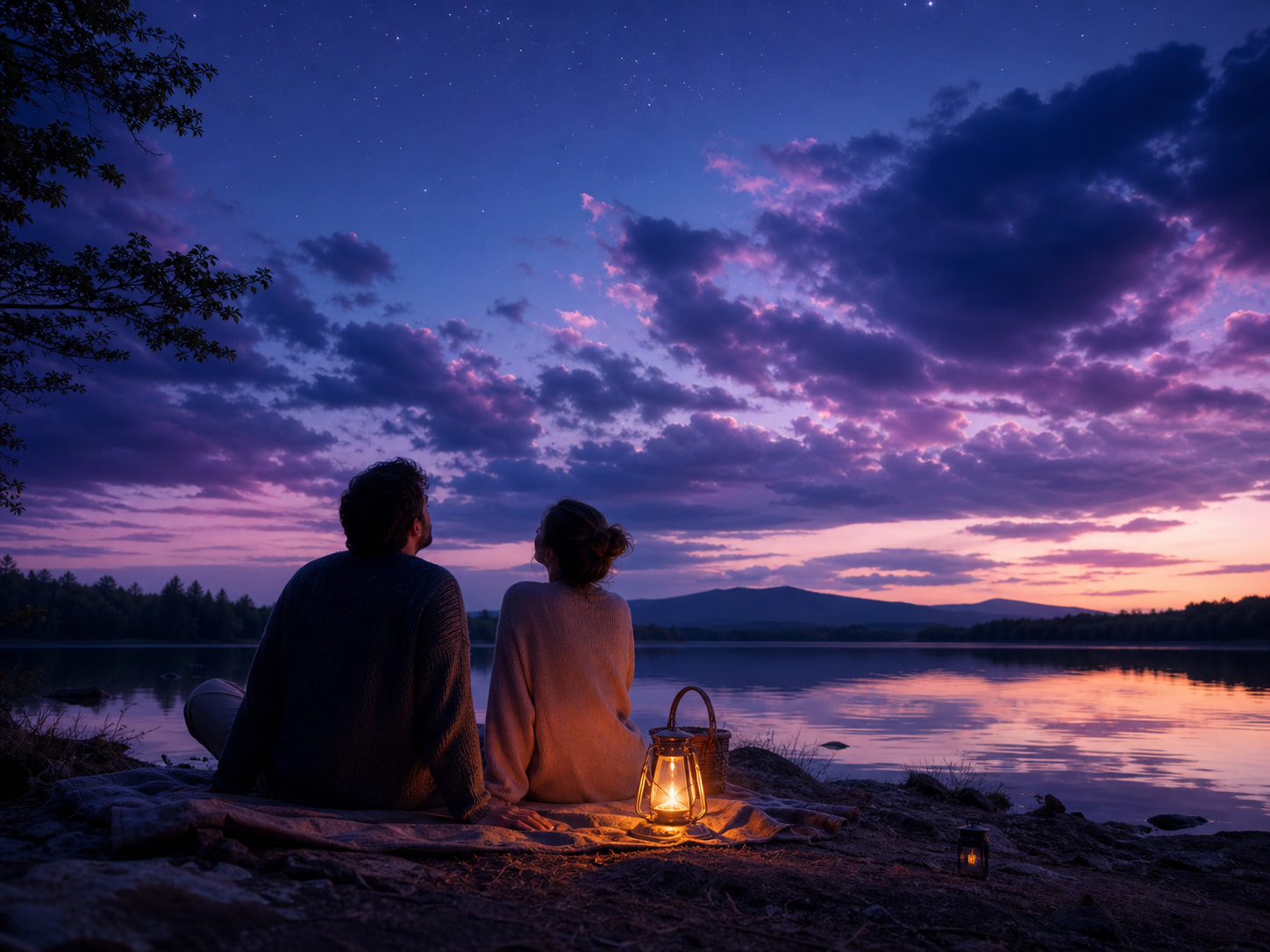 Couple Sky Photo Trend prompt example 3