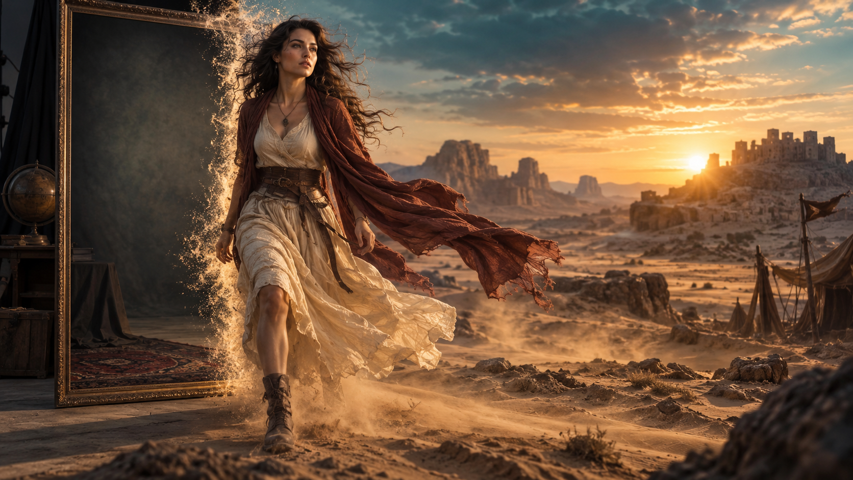 Desert Frame Breakthrough example for genematic ai