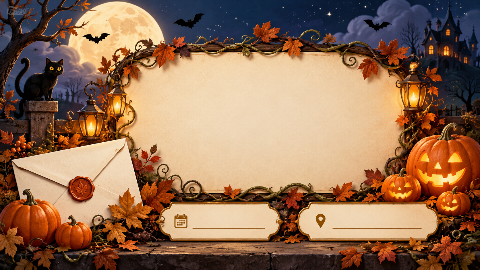 Make a Halloween Invitation With AI That Guests Can Actually Read