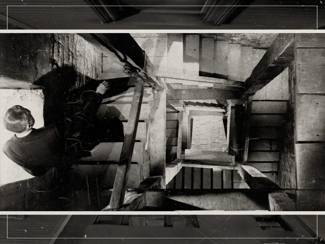 돌리 줌 하이브리드 — Vertigo (1958)