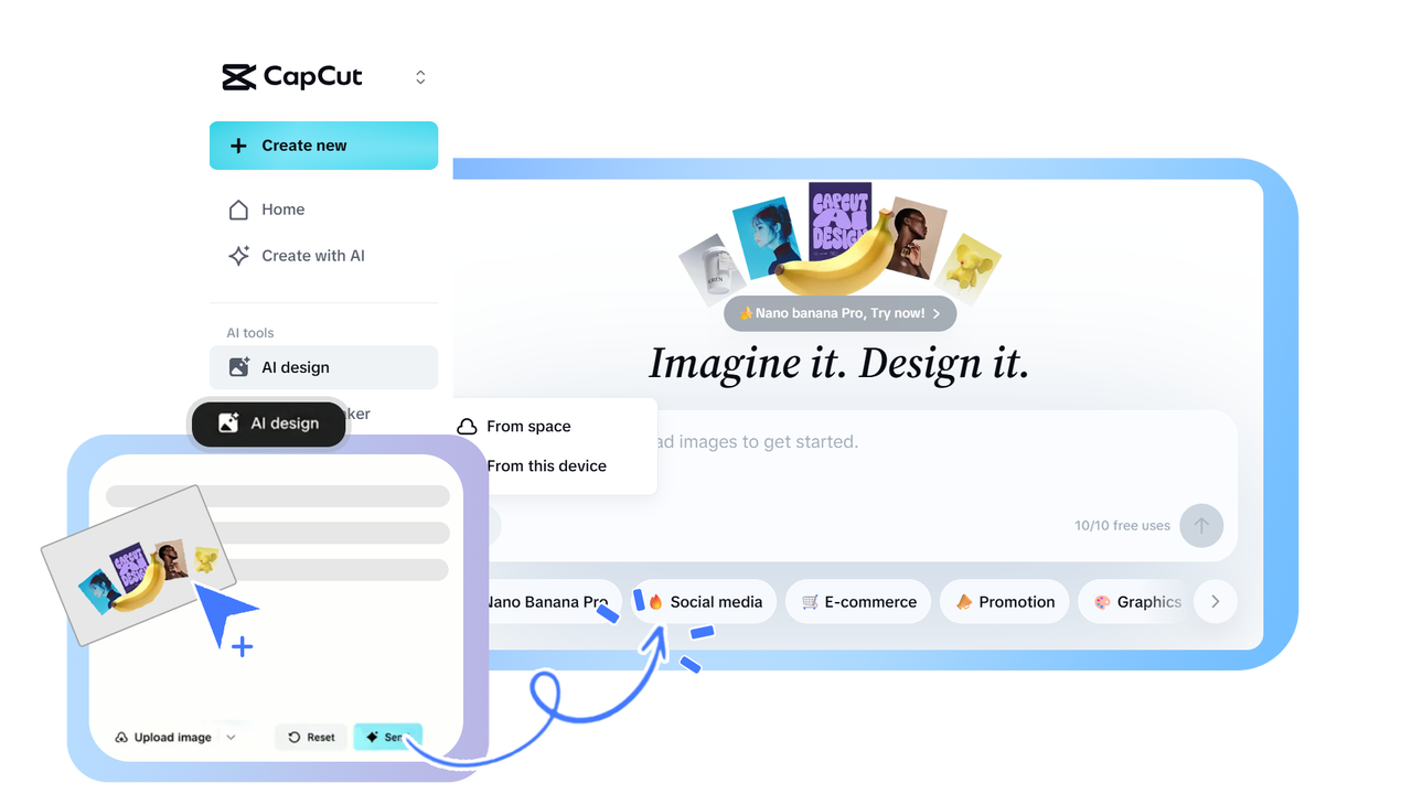 Choose a Template or Upload Media