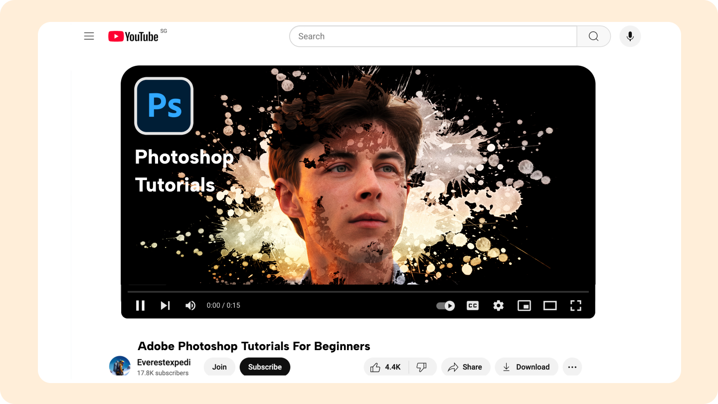 фотошоп туториалы ютуб