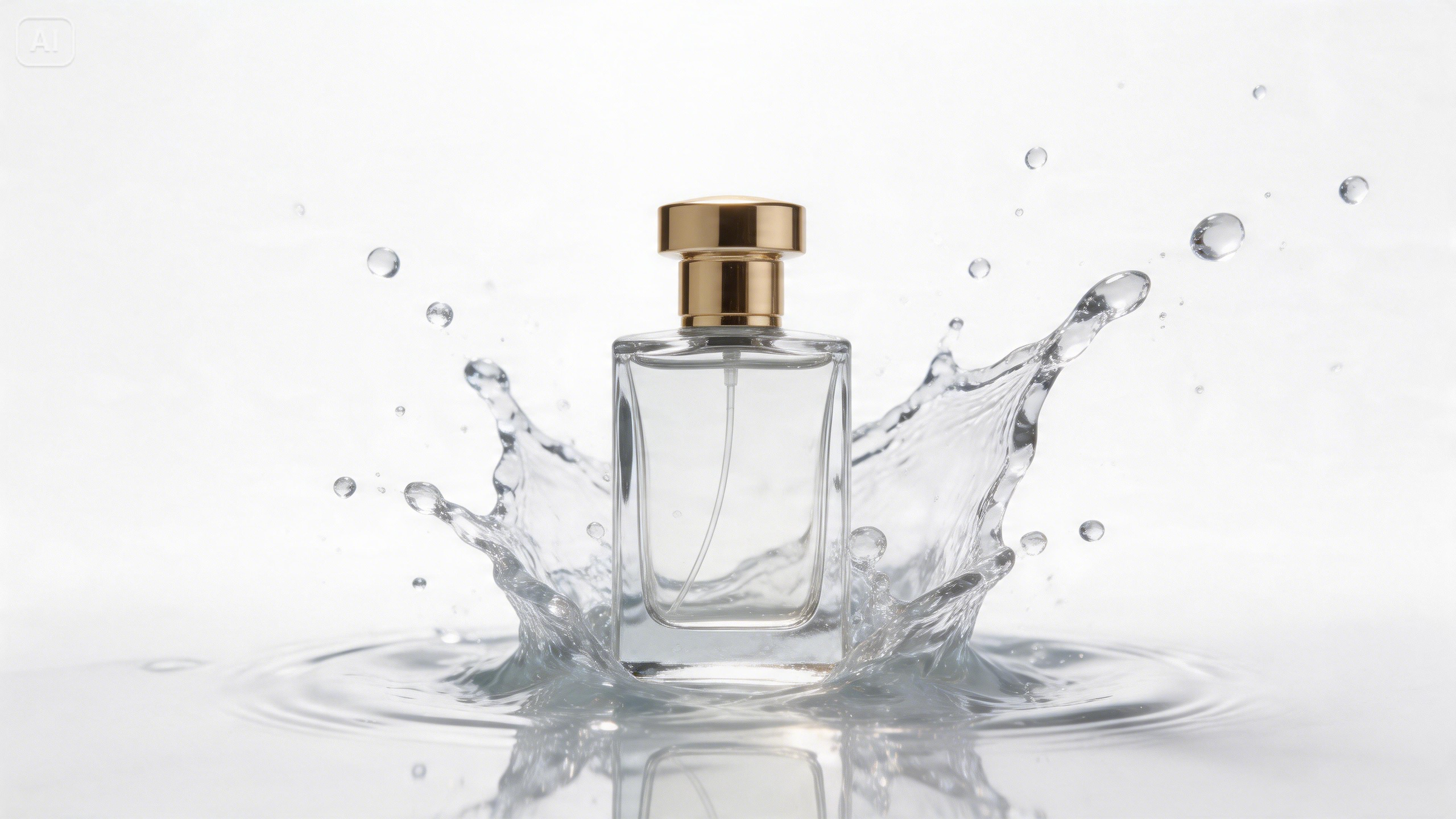 Splash product photography with liquid effects
