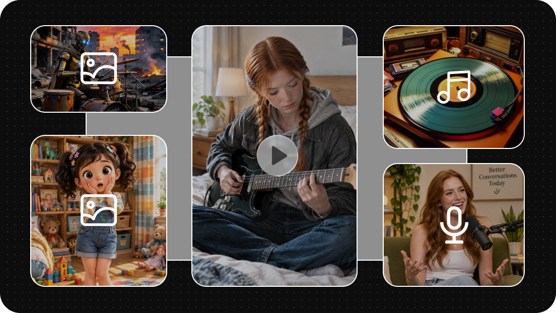Multimodal inputs for multi-track audio editing