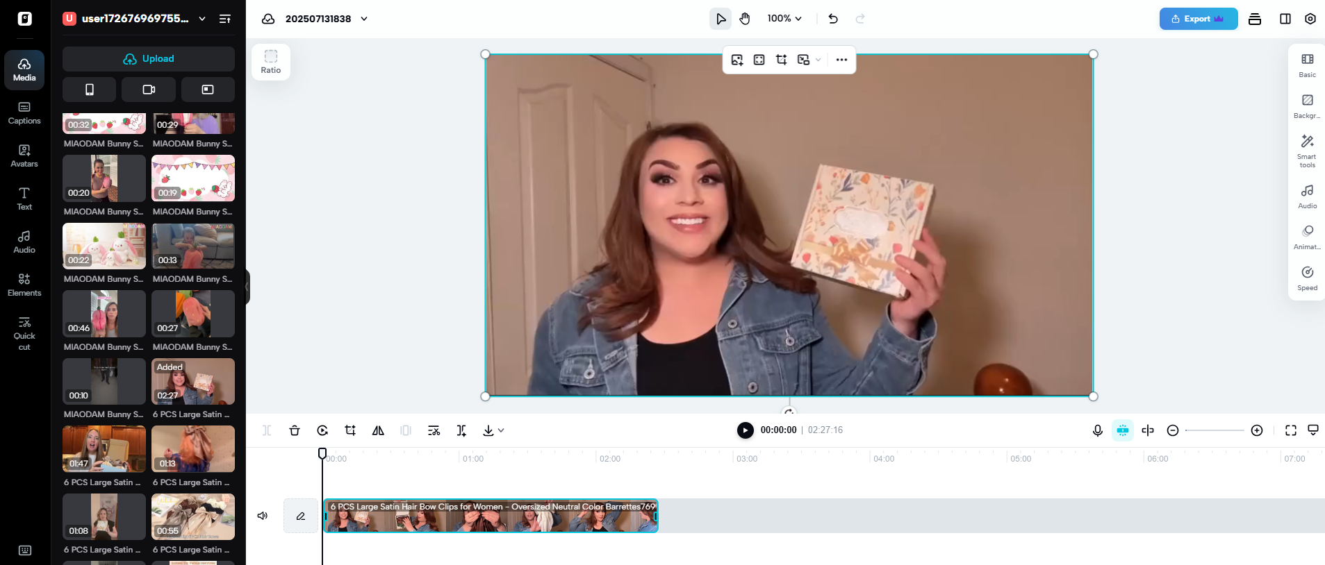 Edición de video simplificada