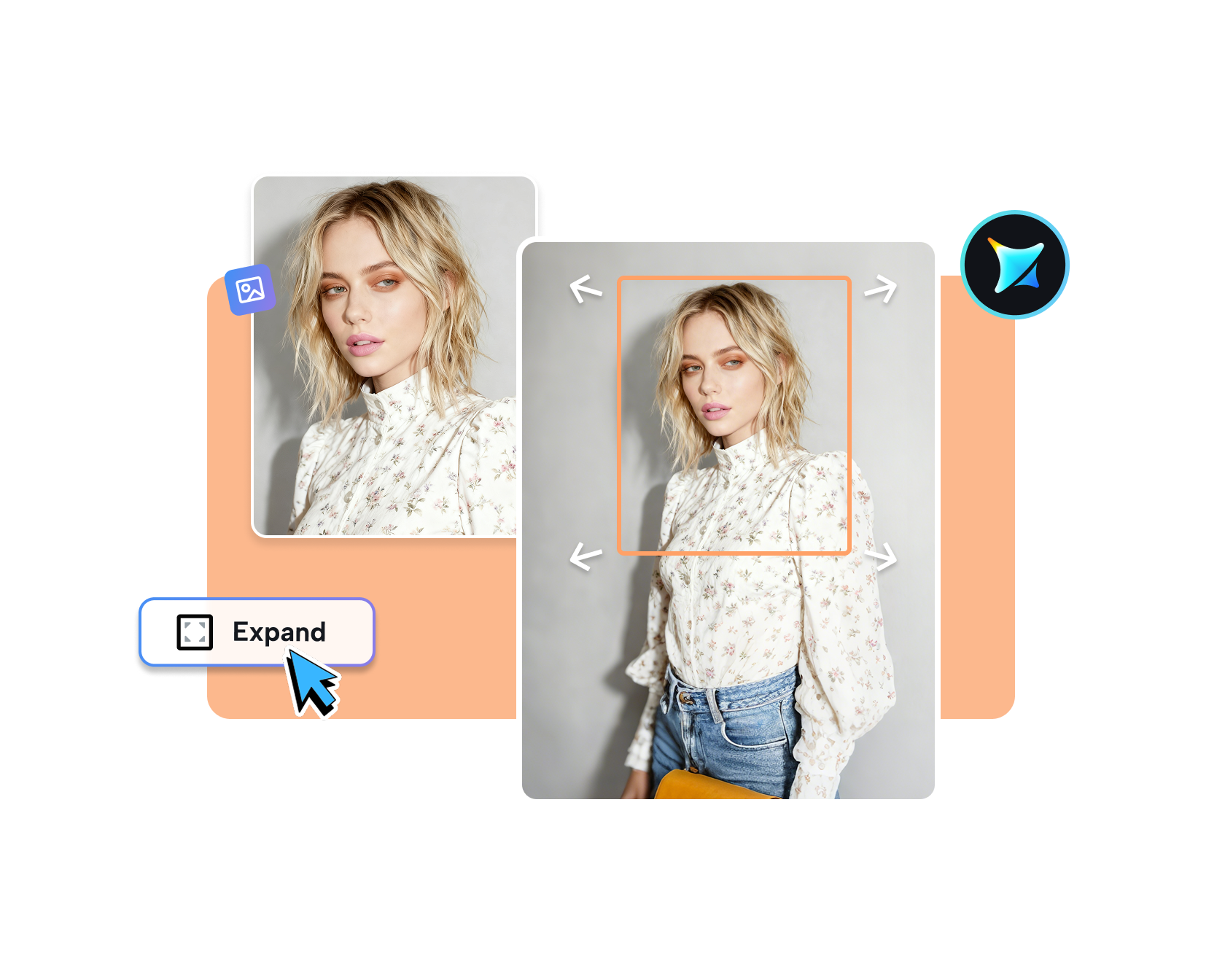 AI画像エクスパンダー