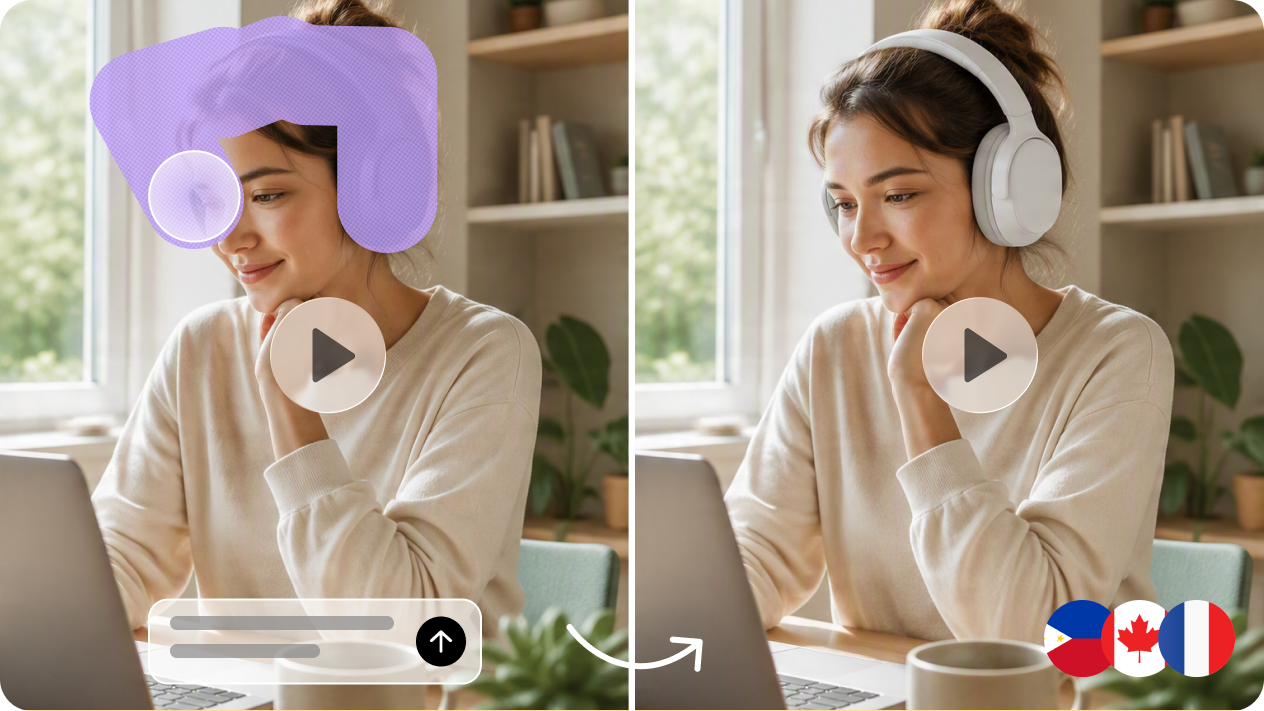 Perfeziona con un editing preciso e localizza con funzionalità multilingue