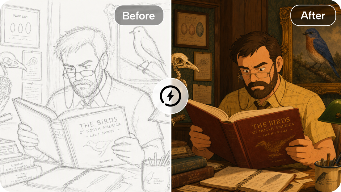 Sketch and refine in Realtime Canvas