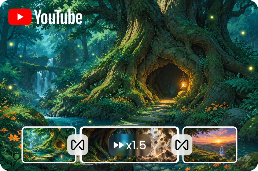 Seamless endless looping visual generation