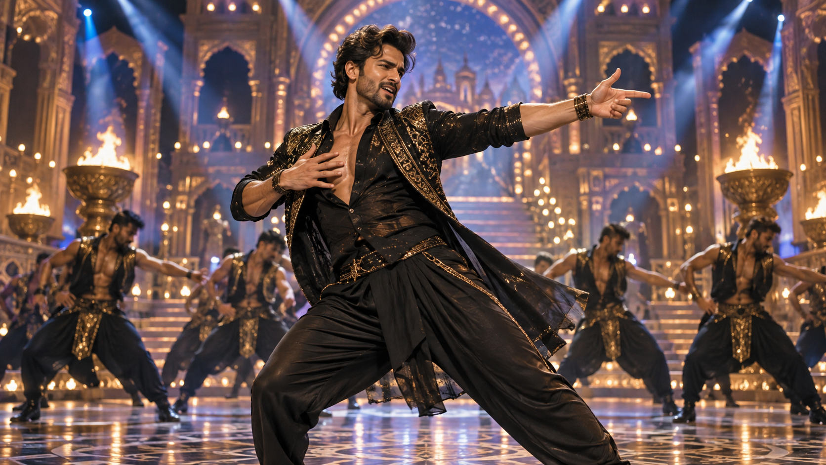 Srk Ai Dance Video Prompt with Dreamina example created for Dreamina