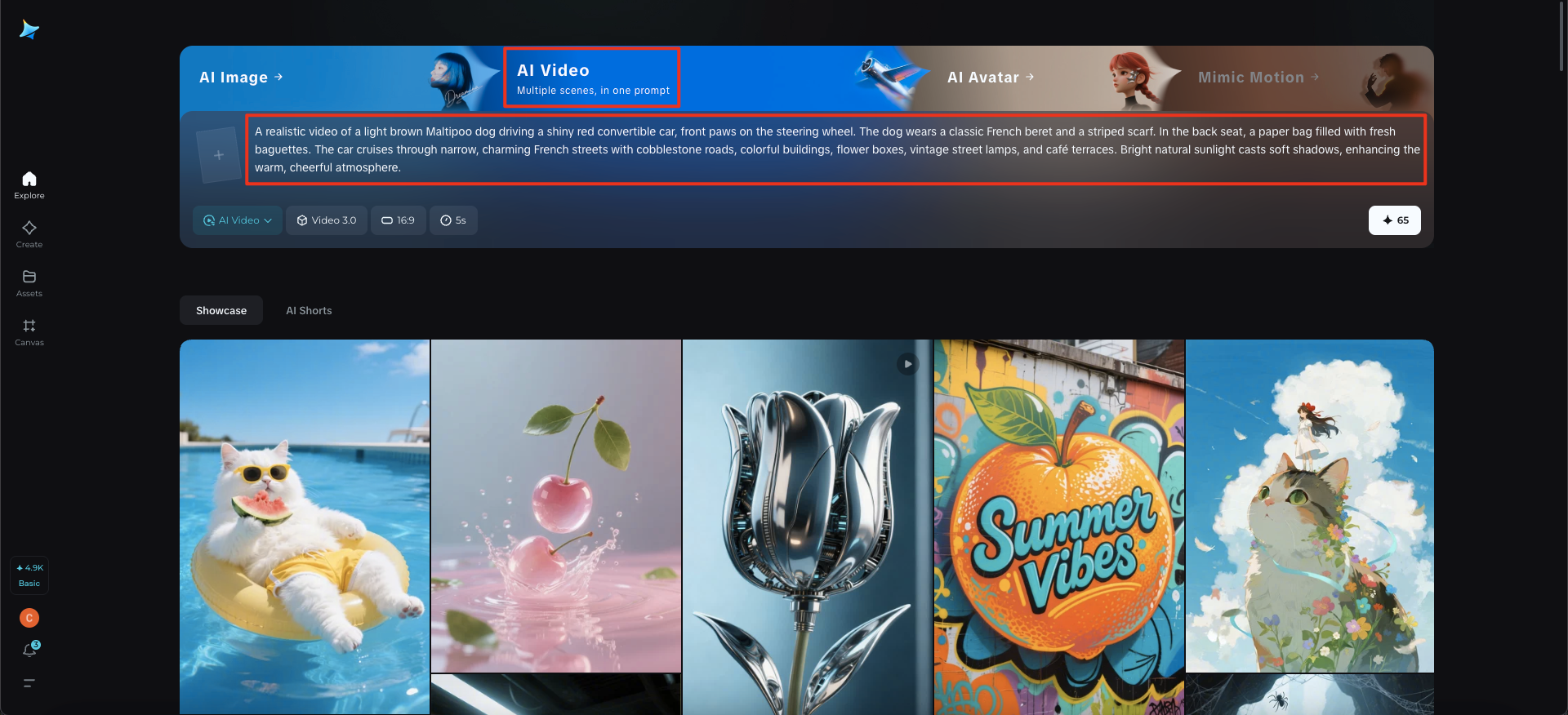 Image en vidéo
