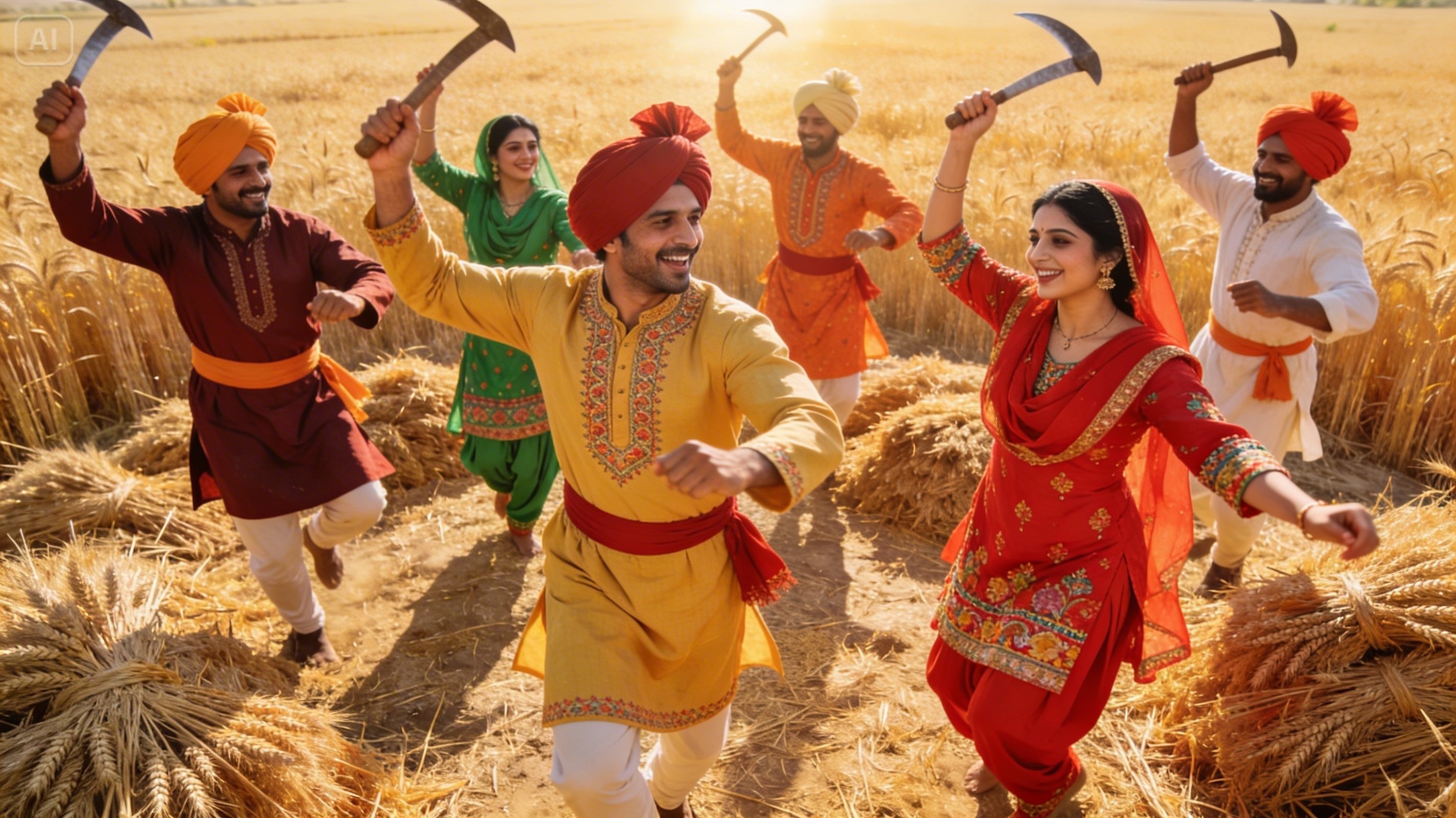 baisakhi ai images video generator background image