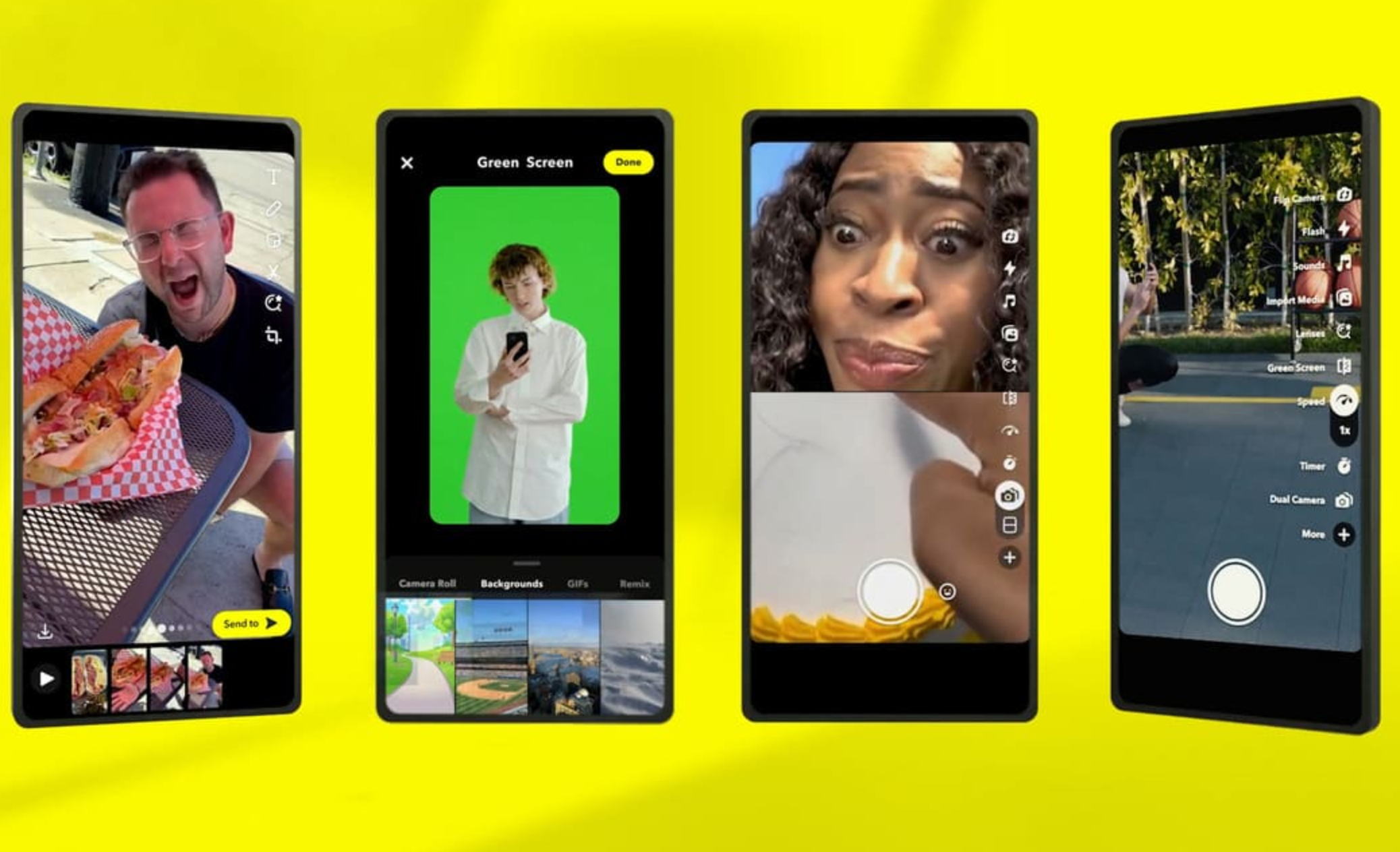 異なるコンテンツタイプのSnapchat動画の長さはどのくらいですか