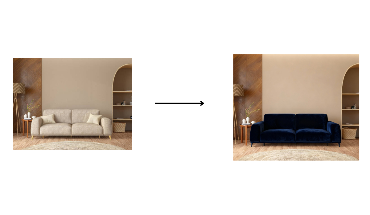 Interior design visualization