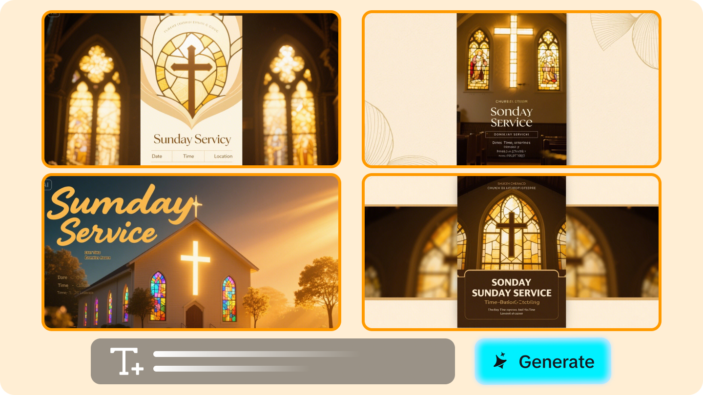 church flyer