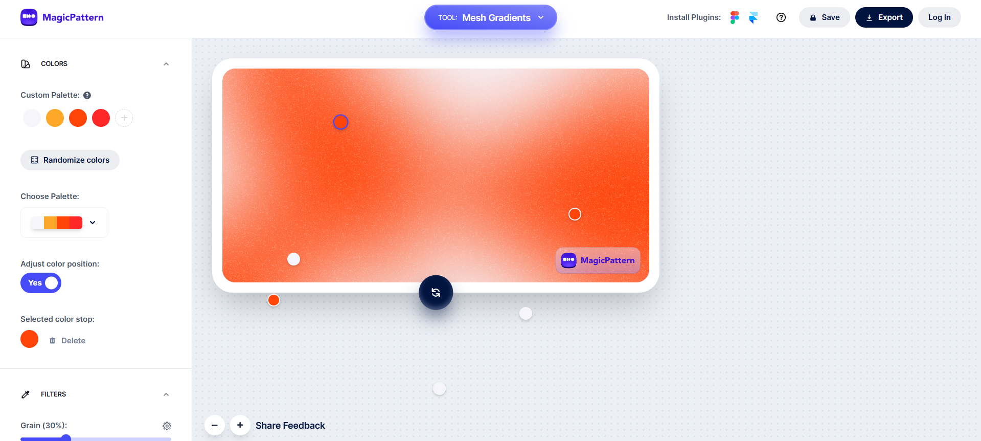 MagicPattern interface