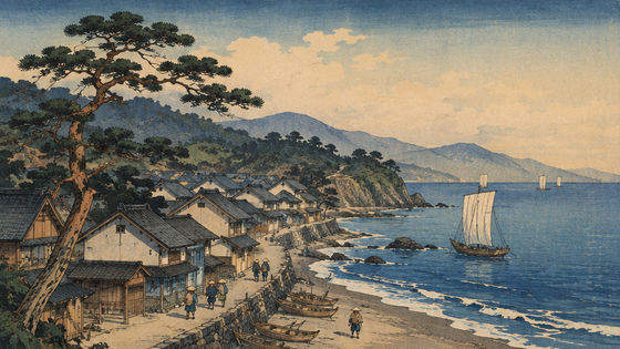 Ai Woodblock Print Prompts example