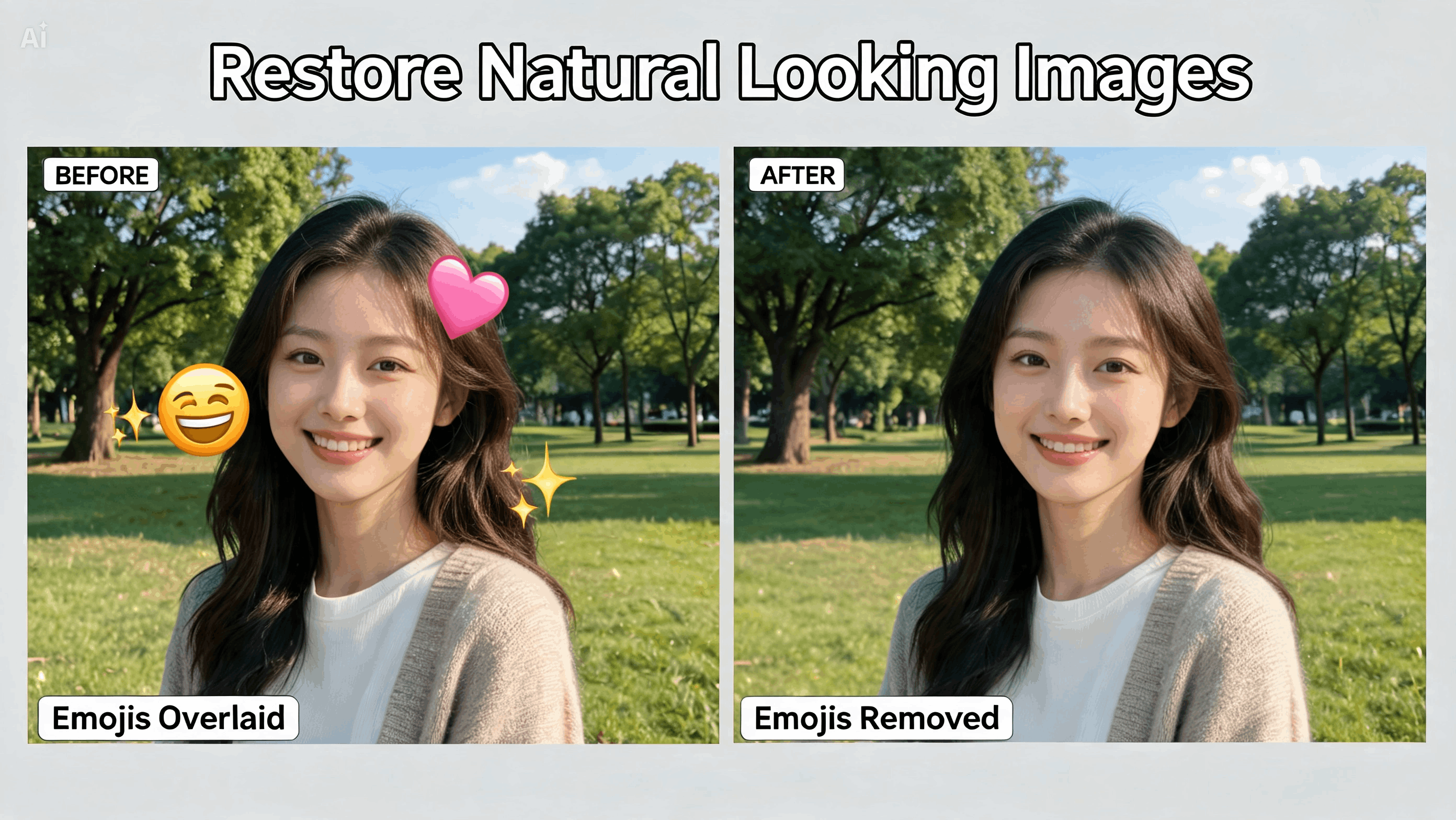 Restore Natural Looking Images