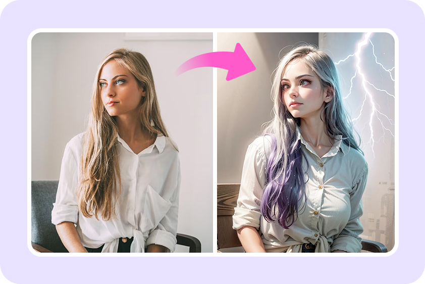 Transformați imaginile obișnuite în imagini imaginative