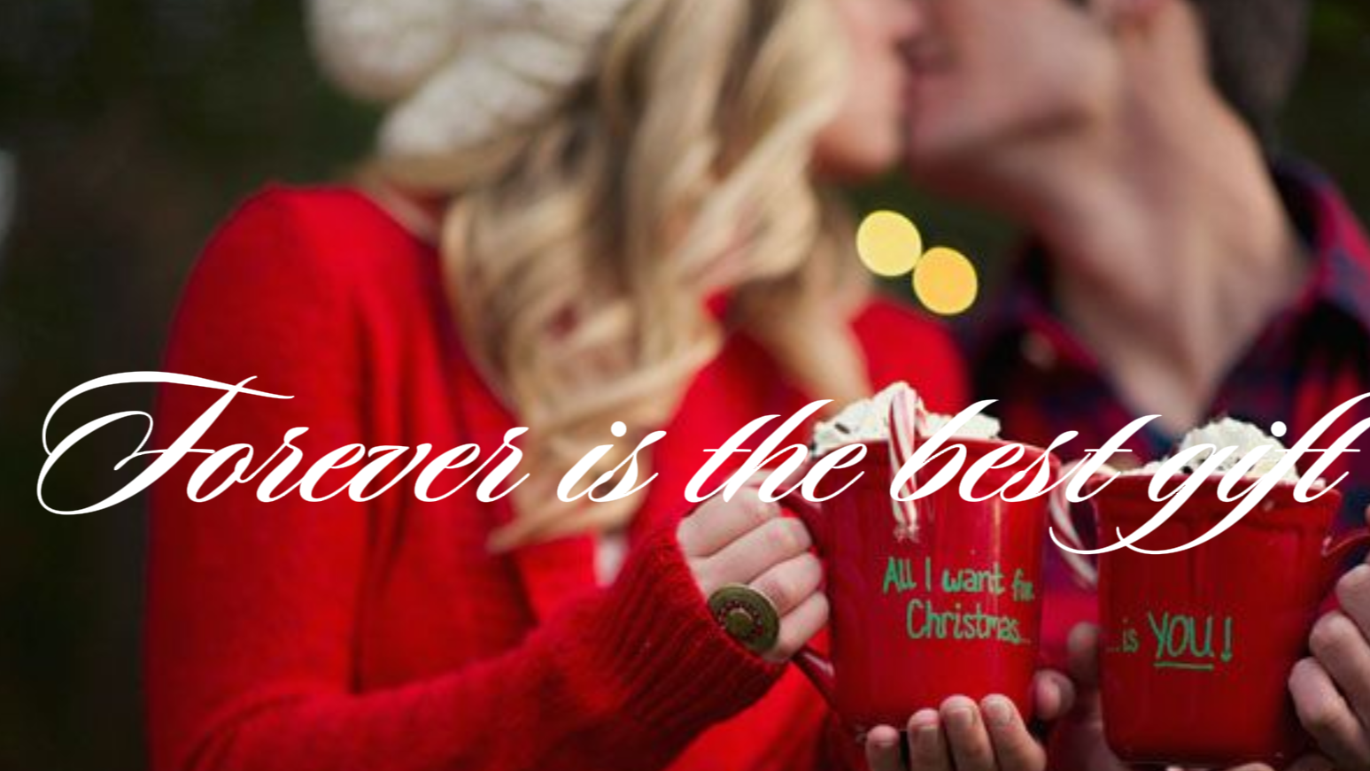 Christmas engagement captions for special announcements