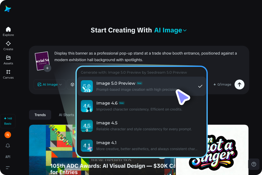 Generate banner mockups