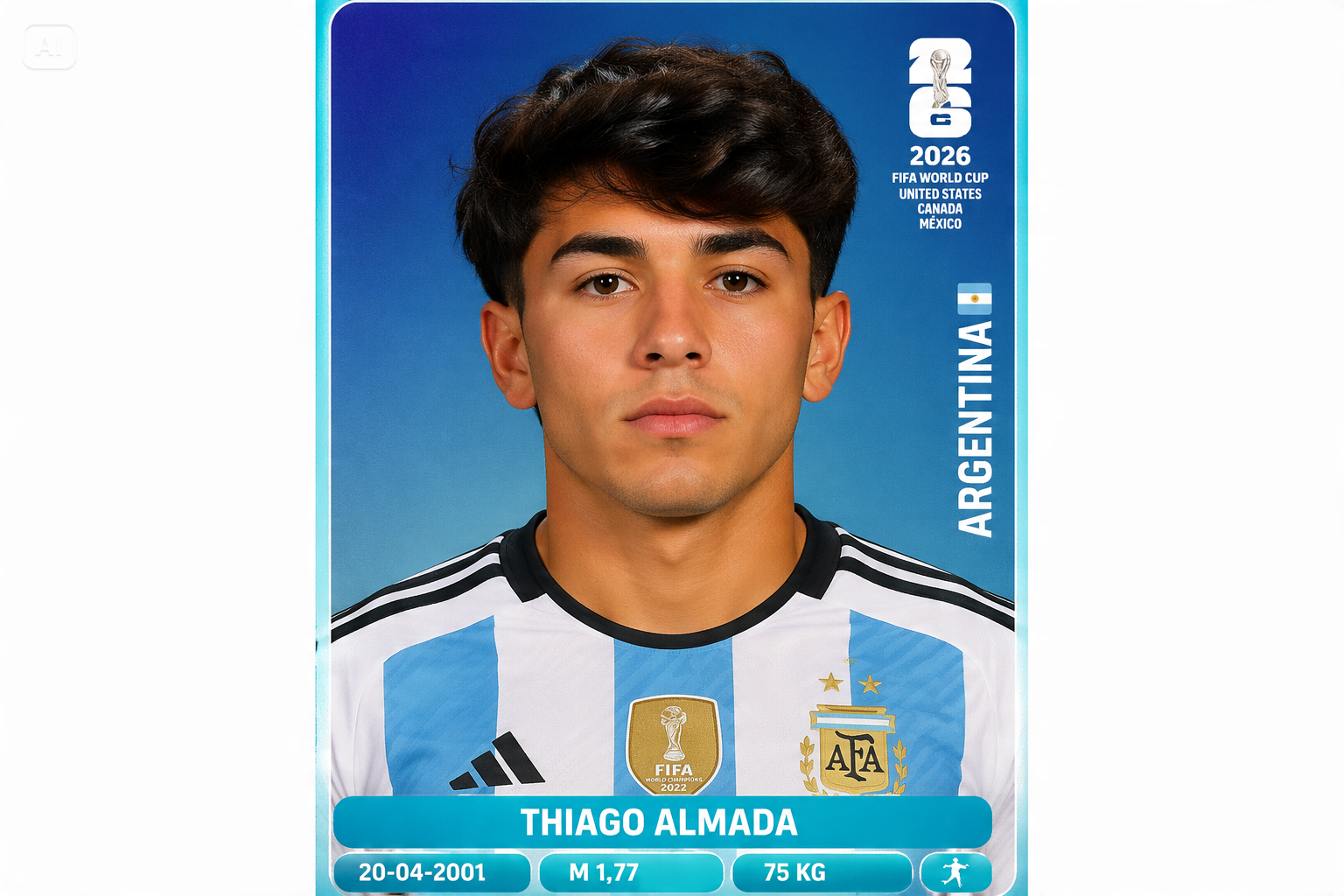 World Cup Stickers prompts