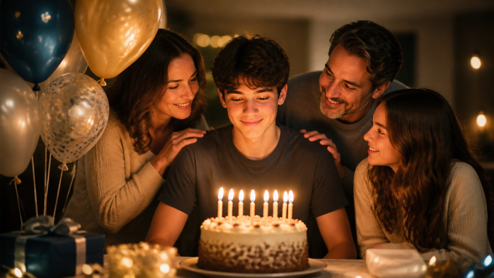 Daughter 17th Birthday Video example created for Dreamina