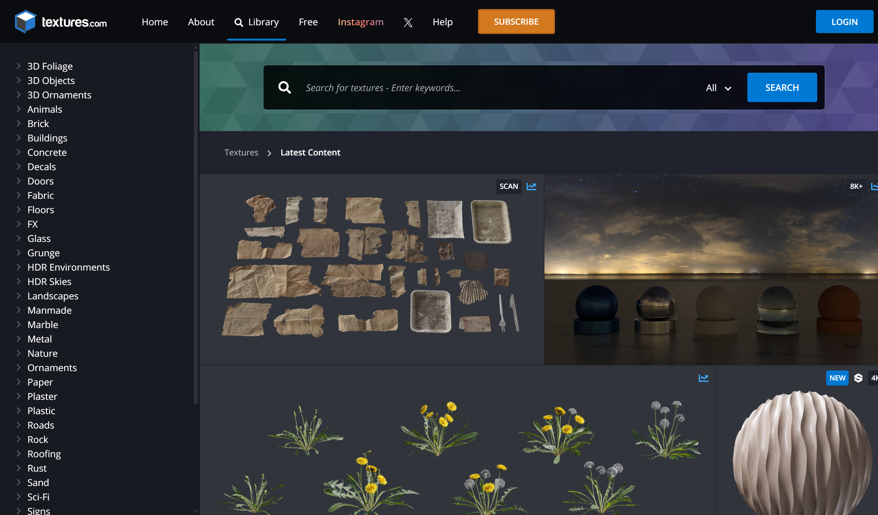5 best websites to download film frame overlay: Textures.com