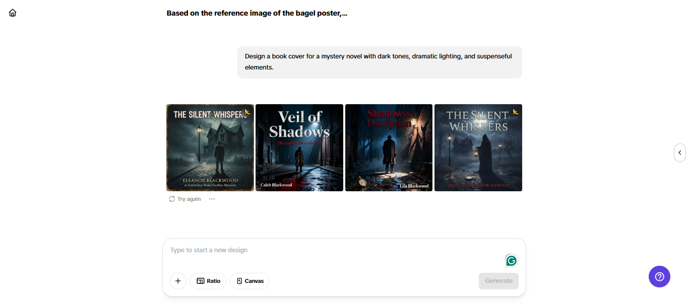 Design gráfico com Pippit