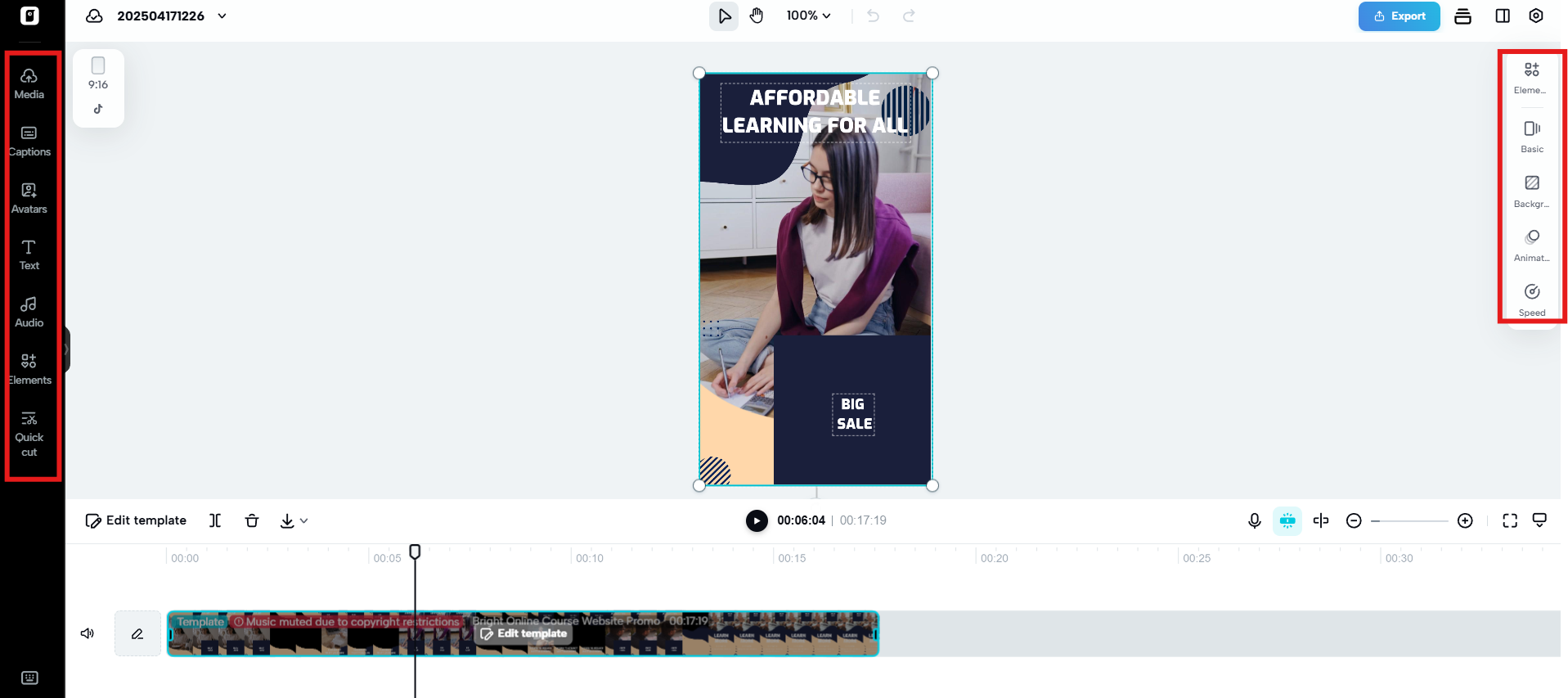Multi-track video editing