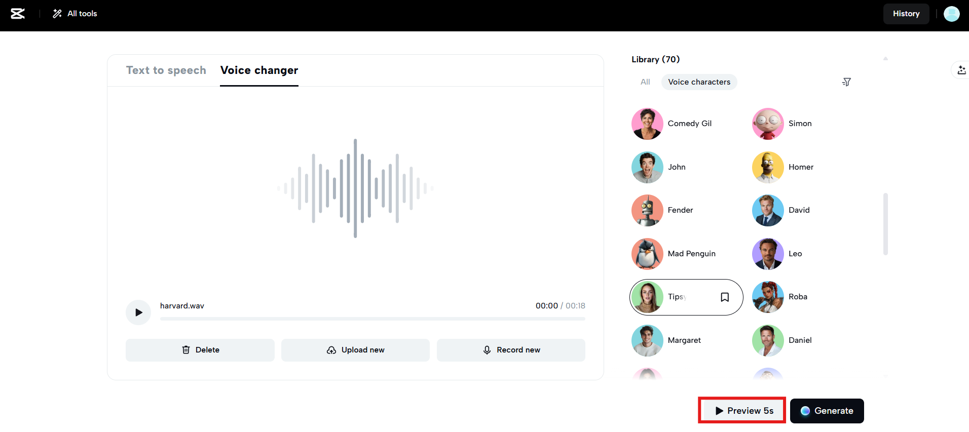 Välitön esikatselu