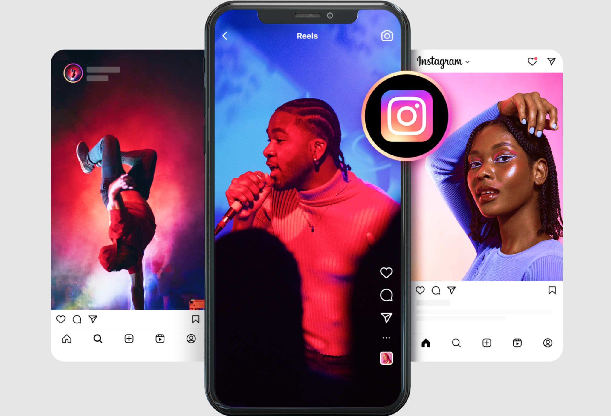 Instagram Reels screenshot showcasing engaging short-form videos.