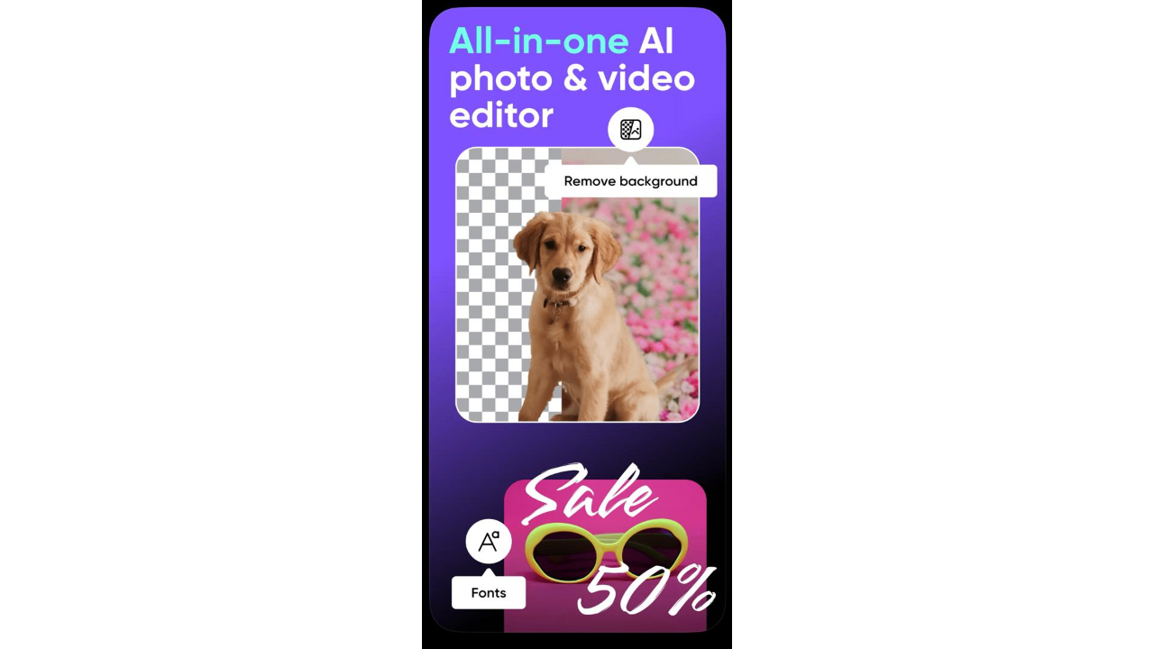 PicsArt AI 照片編輯器適用於 Android