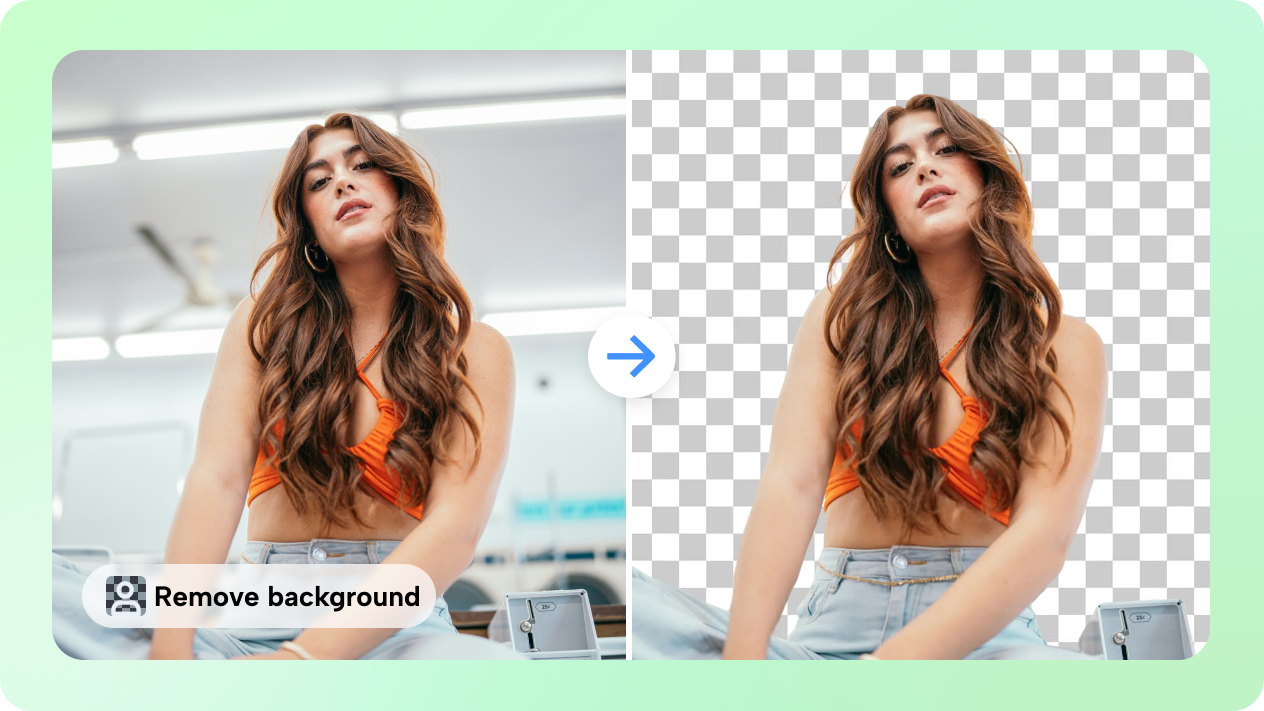Créer avec un outil de suppression de l'arrière-plan